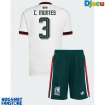 Meksiko Cesar Montes #3 Gostujuci Dres za djecu SP 2026 Kratak Rukav (+ Kratke hlače)
